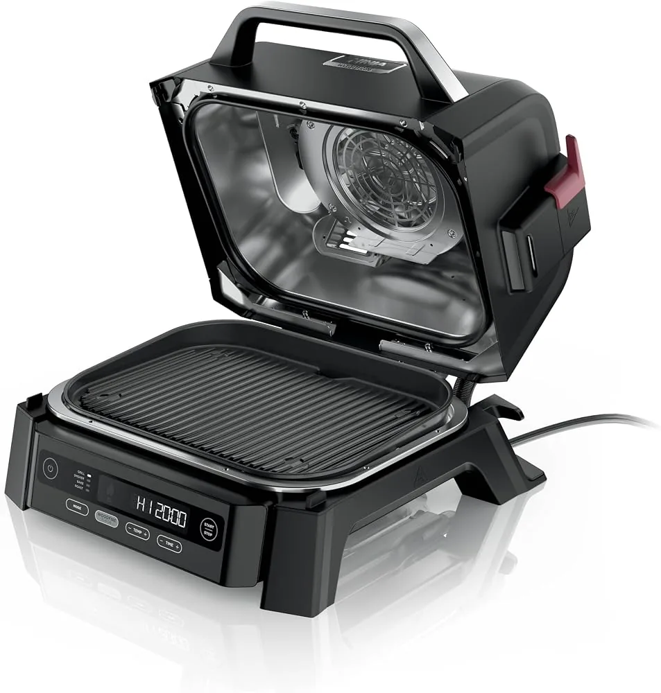 ninja og301 woodfire outdoor grill smoker 4 in 1