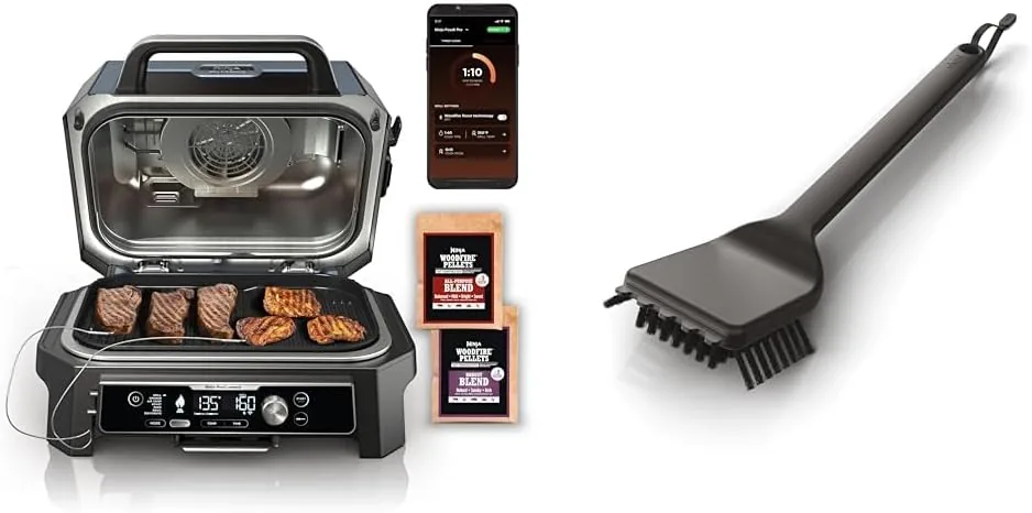 ninja woodfire proconnect premium xl grill smoker bundle